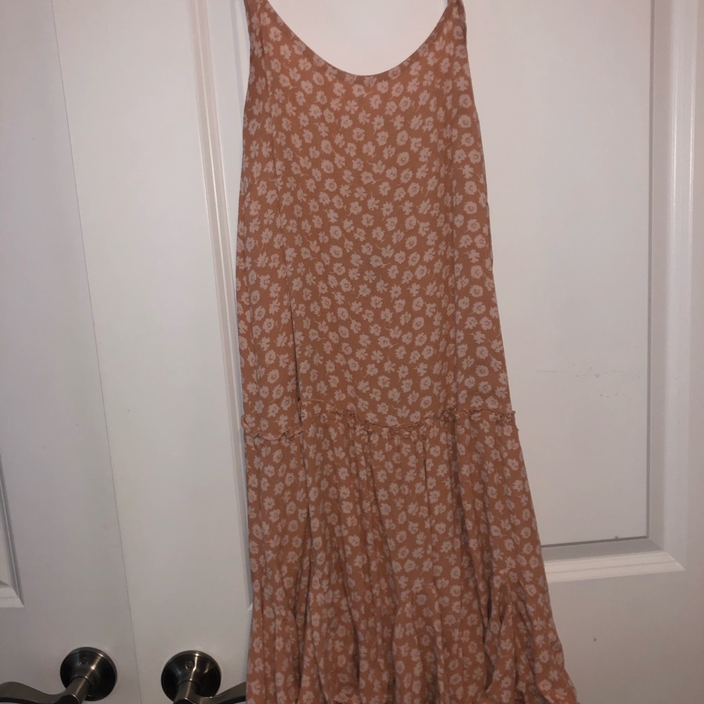 Wild Fabric, burnt orange, size Medium, summer style dress, super comfy,